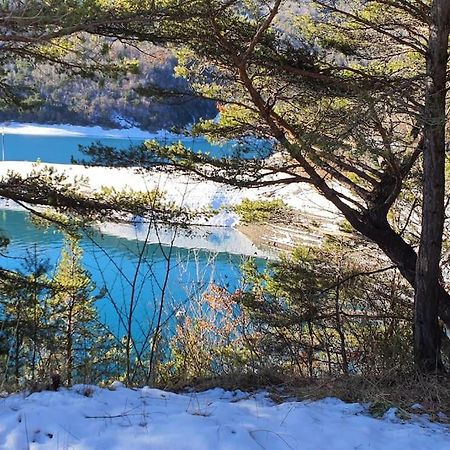 Duplex Cocooning Avec Vue Lac Et Montagnes Savines-le-Lac Exterior foto